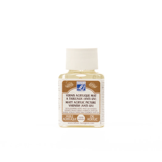 Vernis Acrylique Mat a tableaux  LeFranc&Bourgeois 75ml - Colorificio Sarzi Amadè
