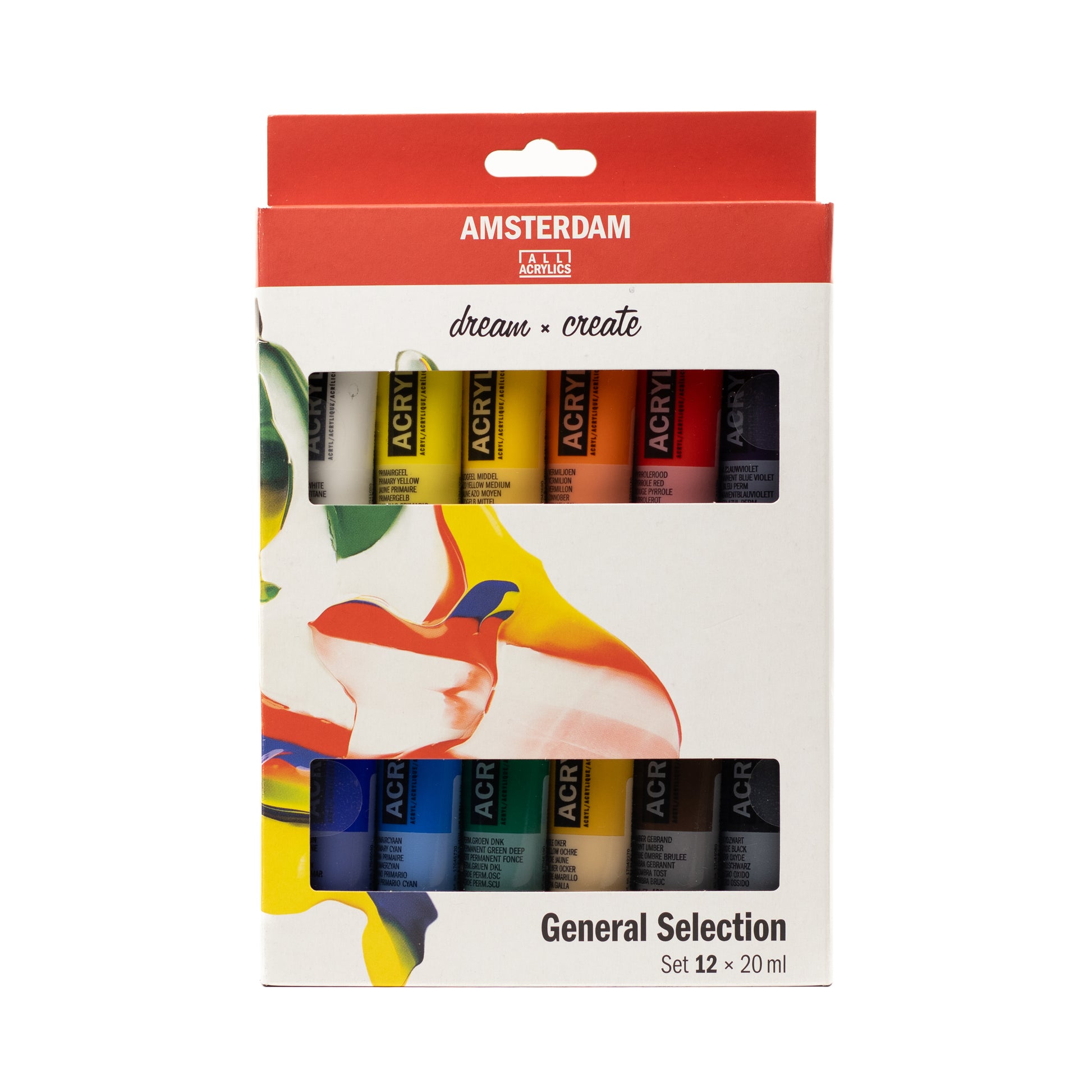 Set 12 Acrilici Amsterdam 20ml - Colorificio Sarzi Amadè