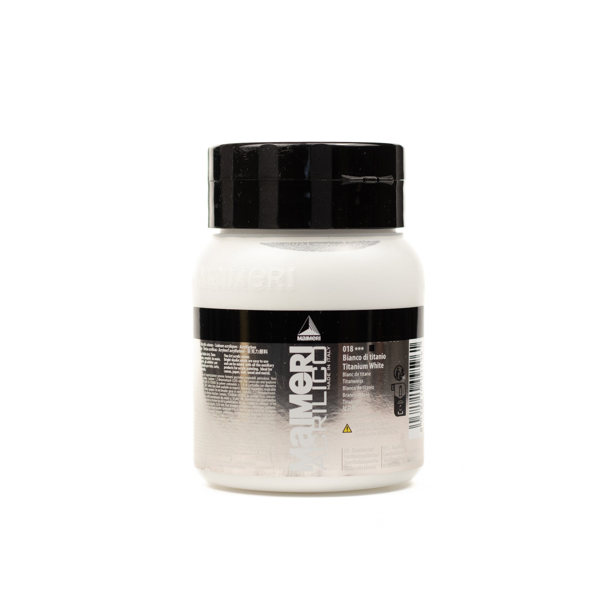 Acrilico Maimeri Bianco 500ml - Colorificio Sarzi Amadè