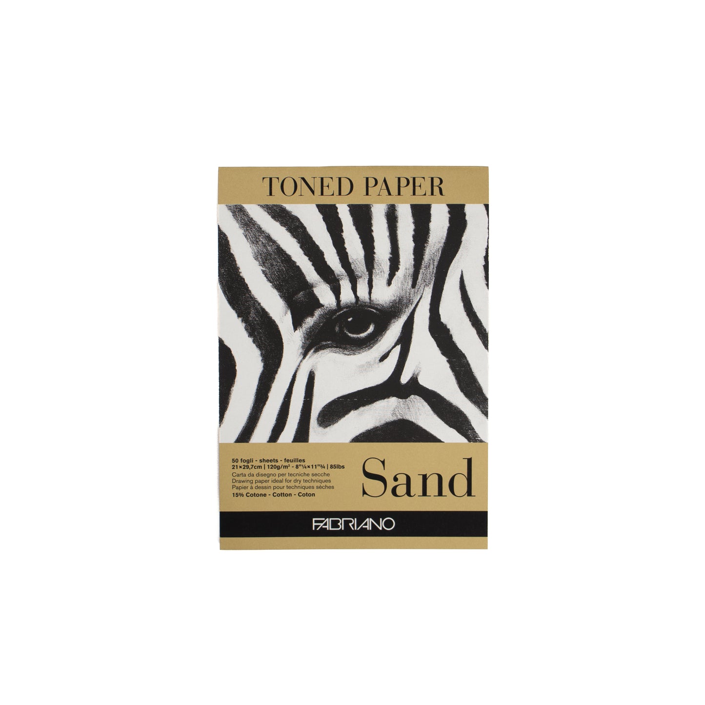 Toned Paper Sand Fabriano - Colorificio Sarzi Amadè