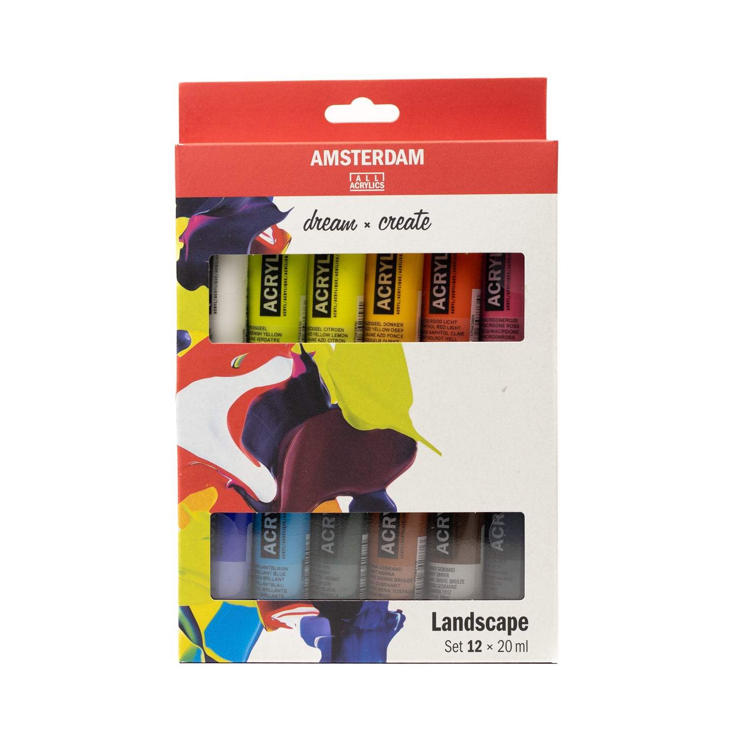 Set 12 Acrilici Amsterdam 20ml - Colorificio Sarzi Amadè