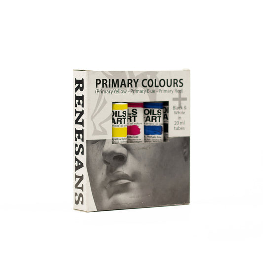 Set Colori Primari Olio Renesans - Colorificio Sarzi Amadè